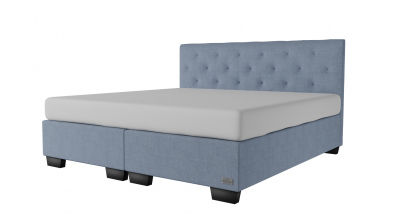 Čalouněná postel boxspring ALESIA 200x200, MATERASSO